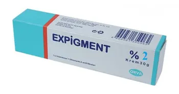 

Expigment 30g 1 self Hydroquinone Cream 2% For Skin Bleaching Skin Lightening Whitening Skin Melasma Anti-Blemish-Made in Turkey