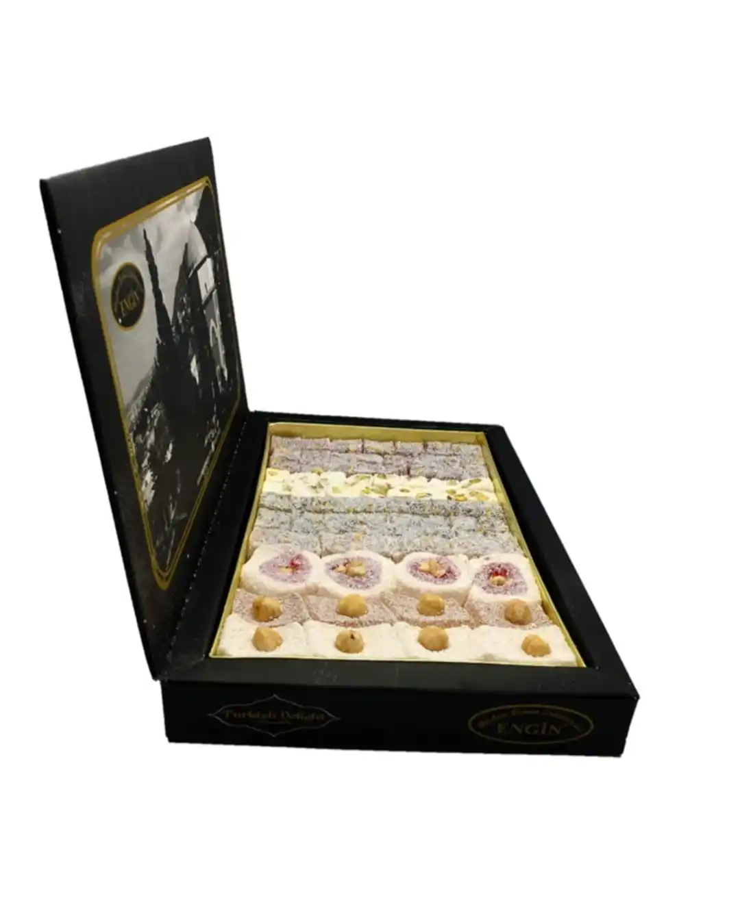 Famoso delight turco ¿Los sabores tradicionales? Mezcla de pistachos y avellanas, 800 gr