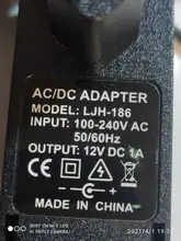 Transformer-Converter Lighting Power-Supply-Adapter Led-Strip 1A 100V-240V Volt 12-V