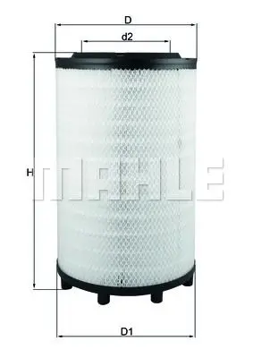 Фильтры воздушные MAHLE KNECHT LX3582
