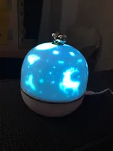 Projector-Night-Light Led-Lamp Bt-Speaker Chargeable-Universe Rotate Starry Sky Baby Gift
