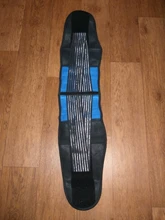 Tcare-vendaje ajustable de neopreno con dos tiras en la zona Lumbar, banda para aliviar el dolor, de talla grande S-6XL, Unisex, correa de espalda Lumbar