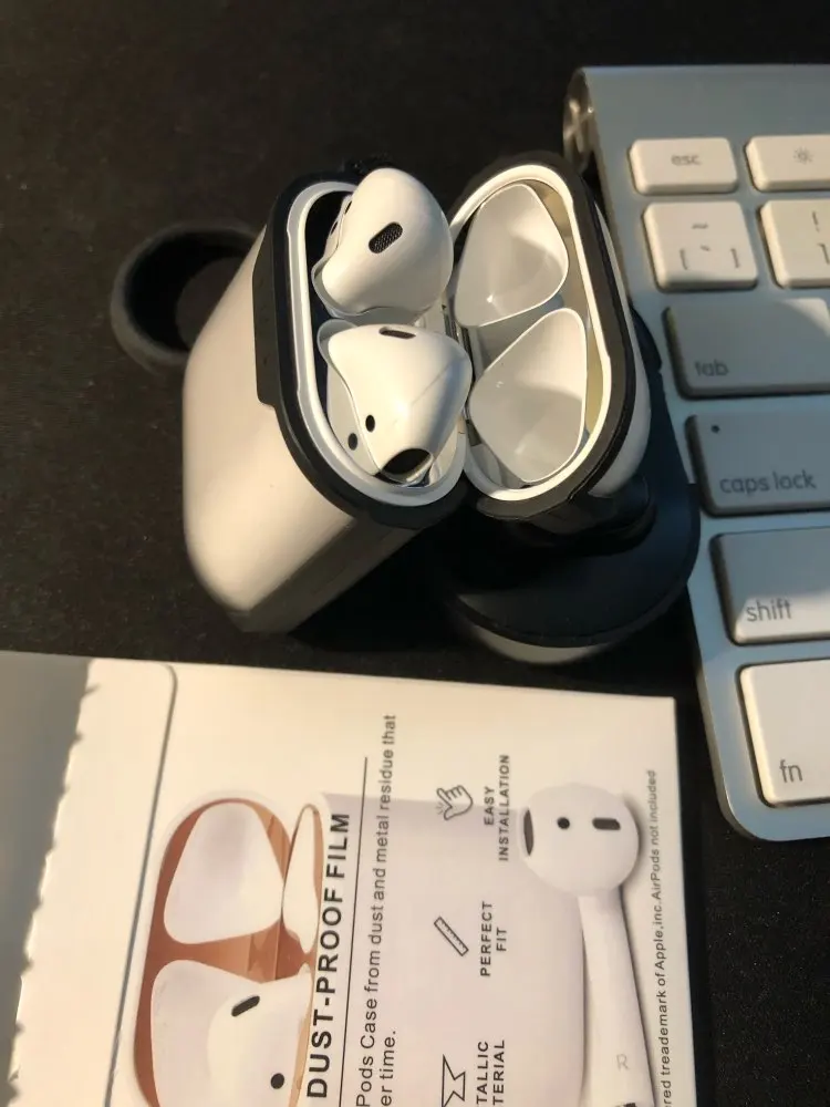 Metal Dust Guard For Apple AirPods Case 