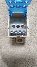 Connector Distribution-Box Rail-Terminal-Blocks Universal-Wire Din Multiple-Out Waterproof