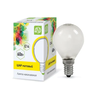 

Filament bulb ball P45 60 W 230 V E14 brushed 630lm ASD