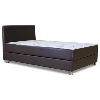 

Classic bed 140 with lifting mechanism suede White