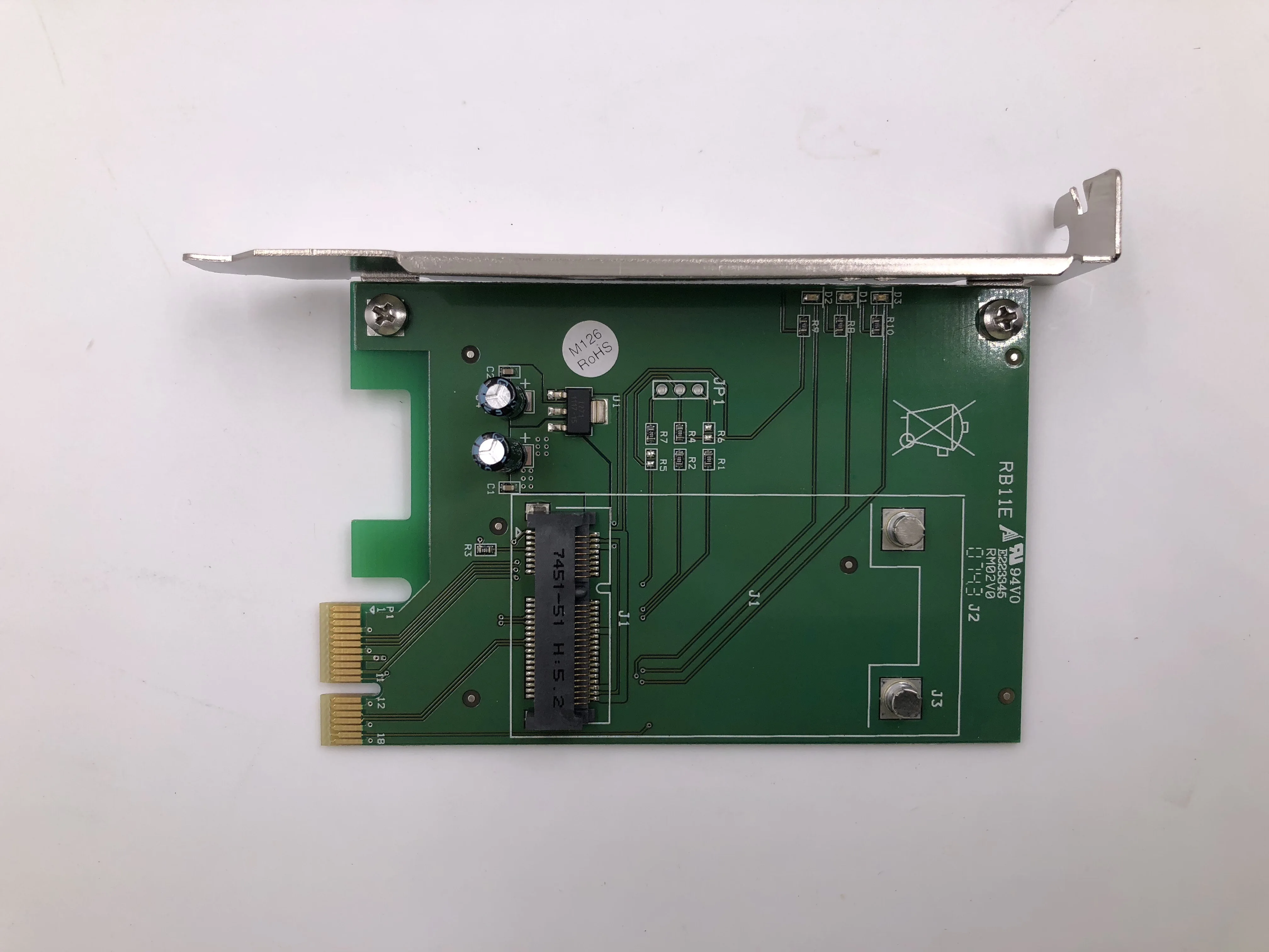 MikroTik RouterBOARD RB11e адаптер mPCIe do PCIe| |