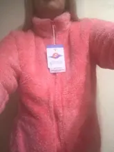 Fleece Jacket Coat Sweater Cardigan Windbreaker Spring Women Hooded-Warmer Wool Female