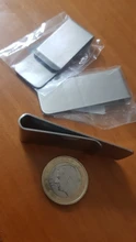 Clip de Metal de acero inoxidable para billetes, Clip para cartera, Collar, BILLETERA, efectivo, ID, tarjeta de crédito, tres colores, 2018