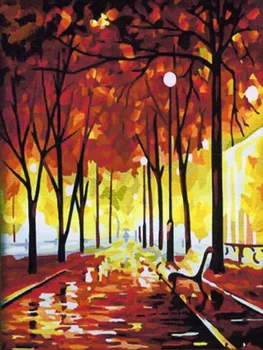 

Painting by Numbers Premium: Autumn Park III