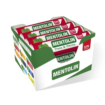 

Pack 12 you. · Mentholin sugar-free mintholin strawberry