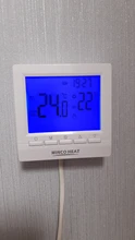 Temperature-Regulator Gas-Boiler Hand-Control Aa-Battery Heating with Kid Lock Programmable