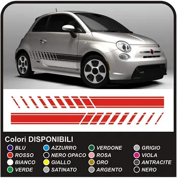 

Stickers decals stickers KIT side bands for 500