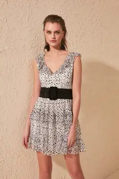 

Trendyol Polka Dot Detail Dress TPRSS20EL1629