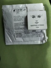 Marcador de cejas con hilo para tatuaje, 10m, hilo para tatuaje, tatuaje de cejas preincrustado