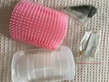 Gato La peluquero juguete herramienta de aseo del gato cepillo para quitar el pelo perros gato peine pelo vertimiento recorte masaje dispositivo con Catoy