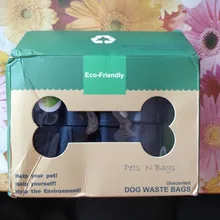 Pet-Waste-Bags Dispenser Biodegradable Dog-Walking-Supplies Eco-Friendly Outdoor-Clean