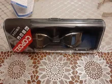 COPOZZ profesional impermeable chapado claro doble Anti-niebla gafas de natación Anti-UV de las mujeres de los hombres gafas de natación gafas con el caso