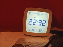 Alarm-Clock Nightlight Temperature-Humidity-Display Smart-Control Bluetooth In-Stock