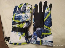 Snowboard Gloves Motorcycle Waterproof Winter Touch-Screen Warm Ultralight Fleece Professional