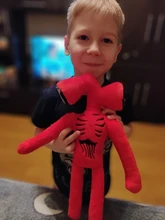 Muñeca de felpa de cabeza de sirena de Anime, juguete de gato escalofriante de dibujos animados suave, regalos de cumpleaños, nueva gran oferta