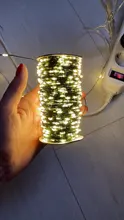 Led-String-Lights Green-Cable Tree Holiday-Decorration Christmas Outdoor Waterproof 100m