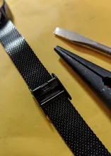 Correa de Metal para Xiaomi Mi Band 4 3 5, repuesto de pulsera de acero inoxidable sin tornillo