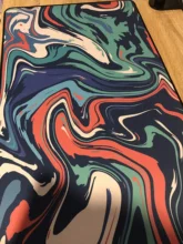 Table-Mats Desk-Pad Office-Carpet Computer-Table Personalized-Fabric Black Art Rubber