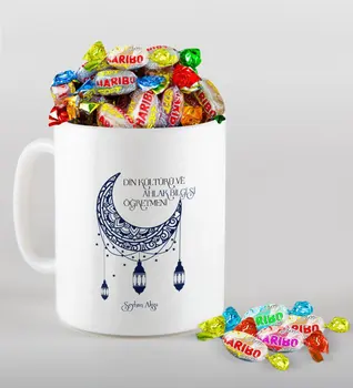 

Personalized Religious Culture And One Teacher at Mug and Haribo Candy Gift Seti-6