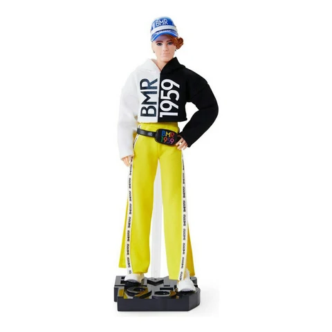 KEN BOTTOM ~ BMR1959 YELLOW HIGH SLIT SPORTY TRACK PANTS MADE TO MOVE ACCESSORY 