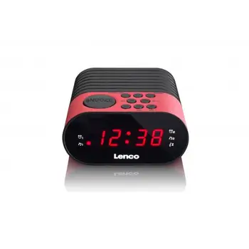 

Lenco CR-07 watch black, pink radio