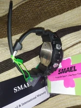 SMAEL-Reloj deportivo de muñeca digital led para hombre, cronógrafo estilo militar del ejército resistente al agua, con cronómetro, masculino, 1802