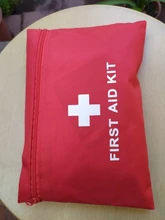 Mini kit de primeros auxilios para el hogar, kit de supervivencia de emergencia para viajes al aire libre, caja médica pequeña para el hogar