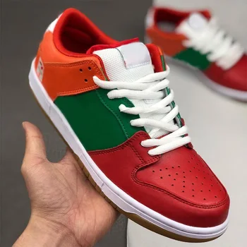 

Newest Running Shoes Low Green Red Orange Women Men Cheap Skateboard Sports Fashion Breathable Designer Sneakers 36-45