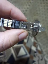 Luz led antiniebla para faro delantero de coche, luz diurna, 12V, superdrl 4014, led H1 H3, canbus 26/45, 1 ud.