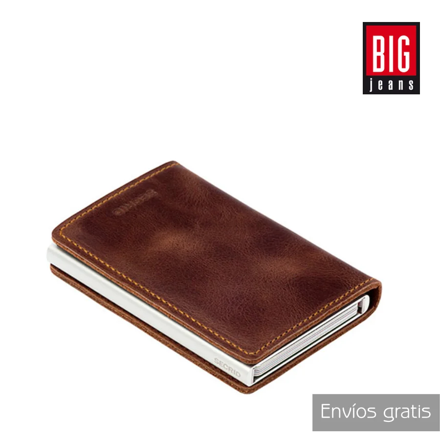 SECRID бумажник держатель для карт Slimwallet коричневый