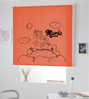 

Blind Iroa customizable Child/Unicorn Maria! ROLLER BLINDS TRANSLUCENT! (ORANGE 100X175)