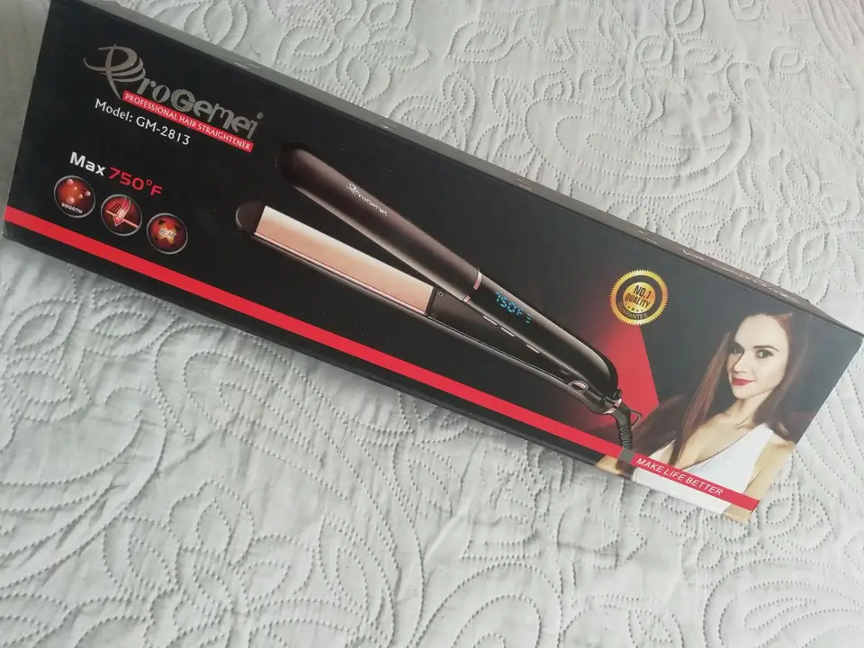 Plancha de pelo profesional Gm-2813, rizador de pelo, AliExpress