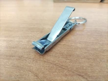 Cortador de uña del pie de acero inoxidable, herramienta de manicura pedicura, plegable, ultrafino, portátil, 0,5 cm, 1 ud.