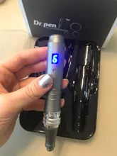 Dr. Pen-Pluma inalámbrica Derma Ultima M8, kit de cuidado de la piel con microagujas, máquina de belleza, uso doméstico, 7 unidades