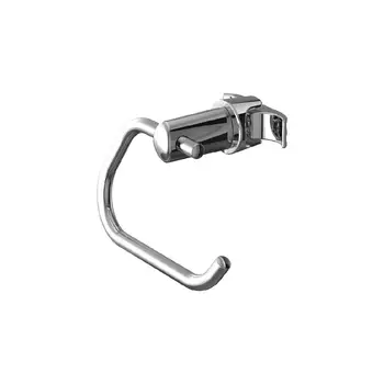 

Toilet paper holder chrome "Pap" for column radiators. Towel holder, fix it in 30 sec. (no holes on tiles, no glue needed)