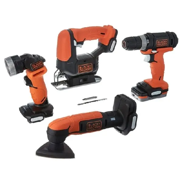 Набор электроинструмента Black&Decker BDCK502C2-RK(BDCK502) в компл.:4инструм