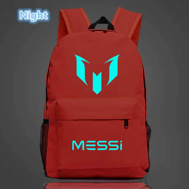 Messi School Boy Backpack | School Bags Messi | Luminous Backpack Men - 2023 Aliexpress