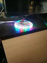 Led Ribbon Led-Strip-Lights Flexible Tape Phone-Bluetooth-App 5050 Waterproof RGB DC