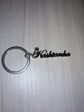 Letter Keyring Keychain Gifts Custom Name Stainless-Steel Personalized Women Sipuris