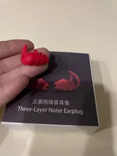 Tapones protectores para los oídos de silicona suave, impermeables, antiruido, para viajes, dormir y ronquidos, 1 par