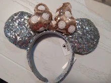 Minnie EARS Headband COSTUME Sequins Gift Plush Cosplay Adult/kids New Holiday-Party