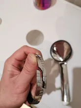 MJEBM-accesorios de baño ABS, boquilla presurizada de ducha de alta presión, ahorro de agua, lluvia, cromado, 1 ud.