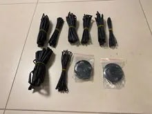 Tubo termocontraíble para reparación de conectores, color negro, rojo, verde, azul o amarillo, 2:1, para envoltura de cables de alambre, diámetro de 1, 2, 3, 5, 6, 8 y 10mm