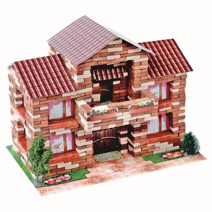 Домик из кирпичиков. Teifoc 1500. Kidkraft особняк эбби 65941. Конструктор из кирпичиков архитектурное моделирование. Конструктор из кирпичиков домик 400 элементов.